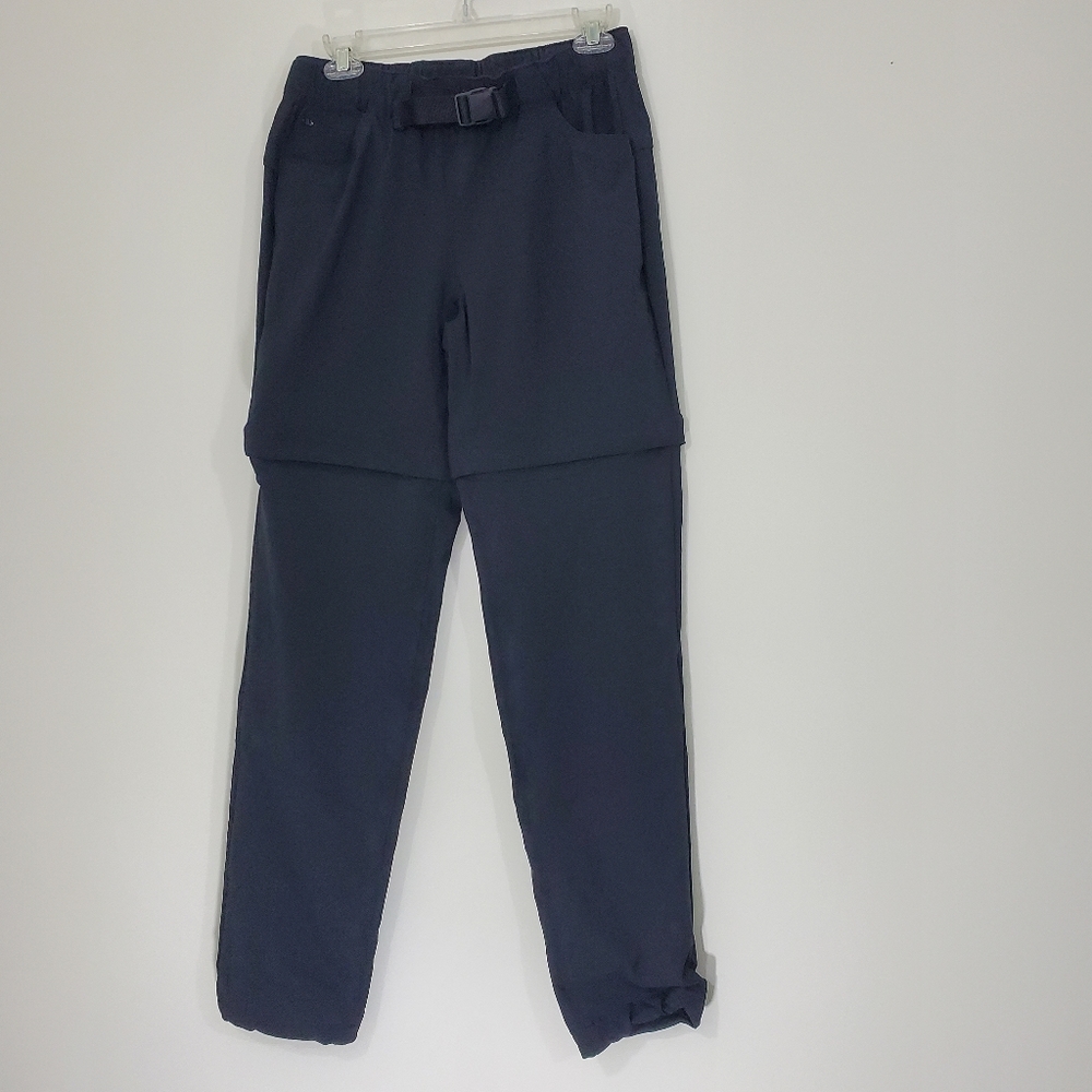 Eddie Bauer Black Convertible Hiking Pants, Size 4
